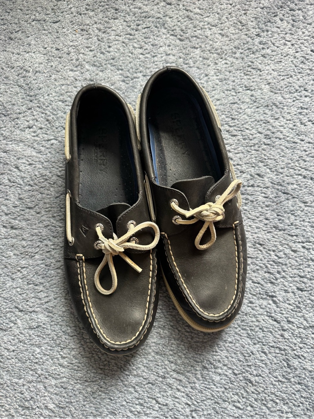 Sperry Top-Sider 2-Eye Casual Shoe for Men - Blue Size 10
